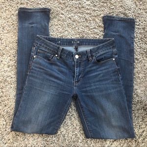 White House Black Market Slim Bootcut Jeans